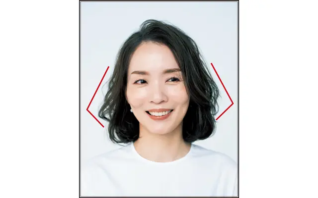 ヘアスタイルのポイント