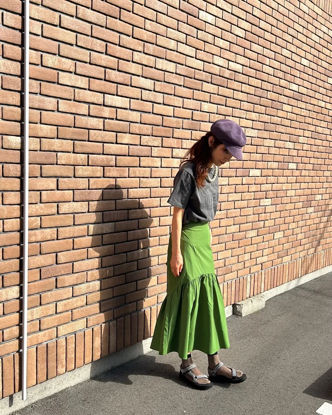 プチプラコーデで秋色を取り入れての画像_3