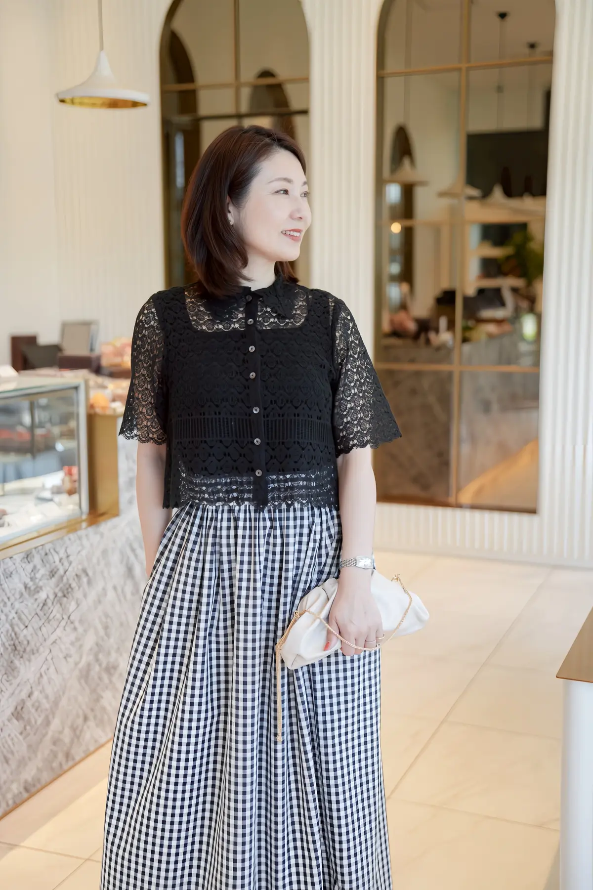 春夏はギンガムチェックでいつものコーデをの画像_6