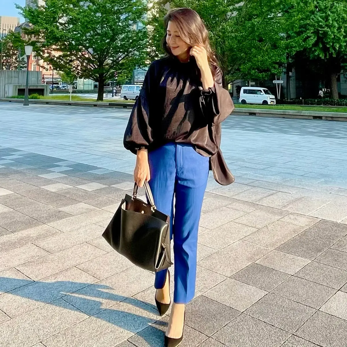 カジュアルからキレイめまで着回しやすい♡の画像_4