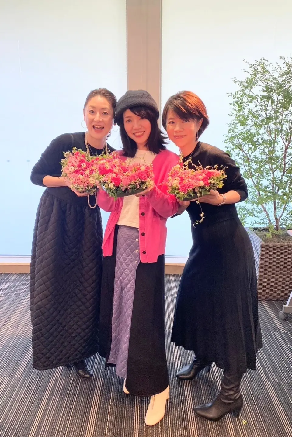 バレンタインのフラワーアレンジメント