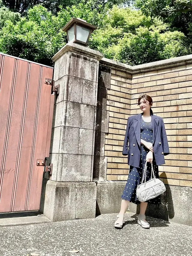 華組ワンピースコーデ