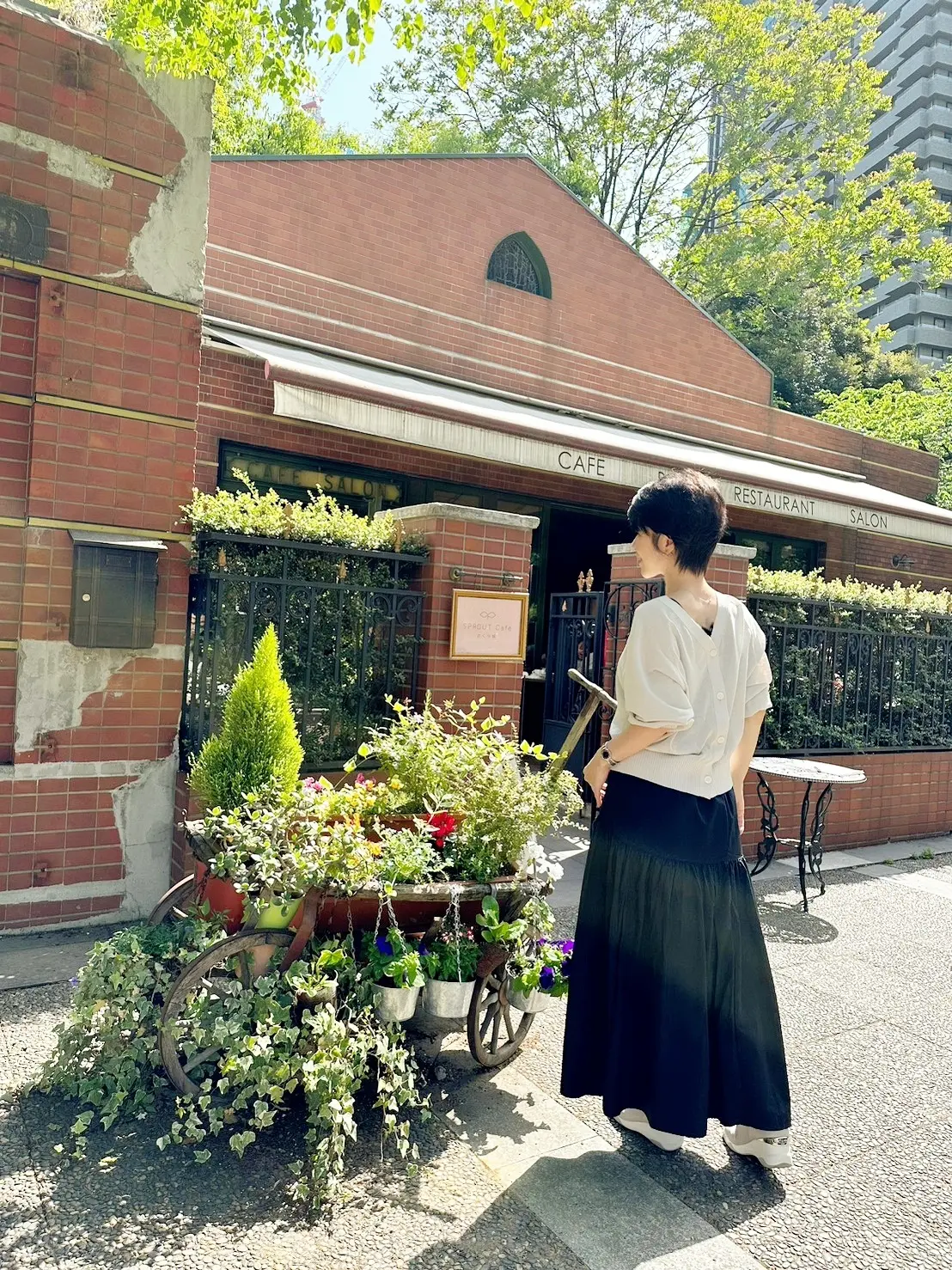 まるで都会のオアシス SPROUT Cafe桜坂