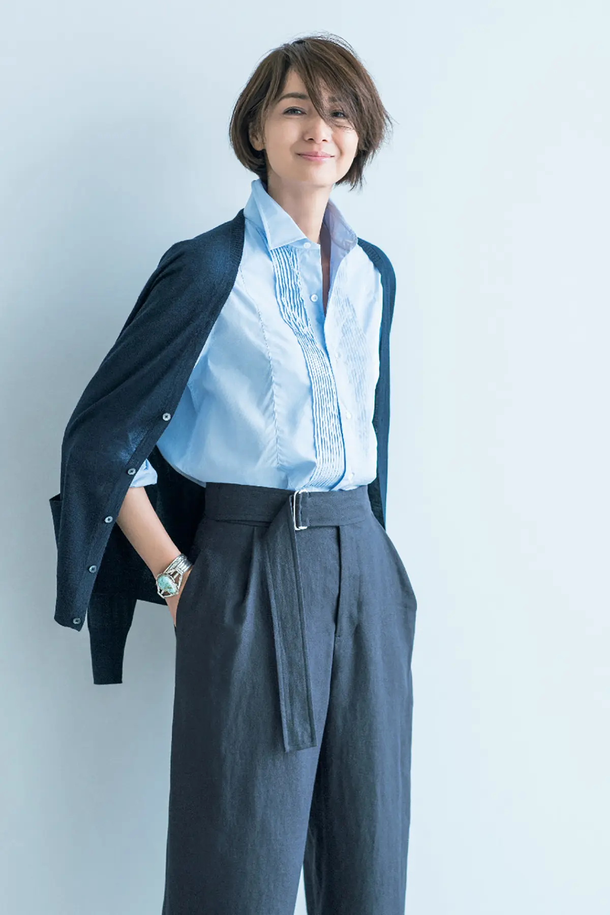 カジュアルスタイルを格上げ！ 富岡佳子がの画像_1