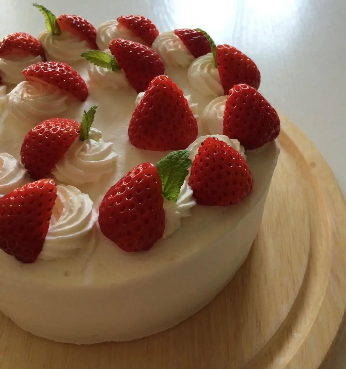 小粒苺のショートケーキ