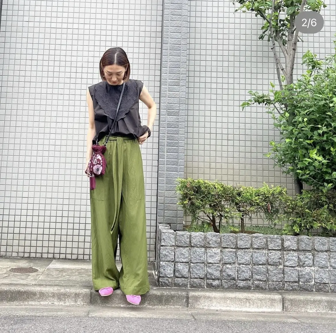 ゆるっとリボンワイドパンツ♩5styleの画像_4