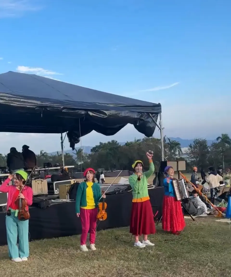 台湾 Roving Nation Festival 演奏風景