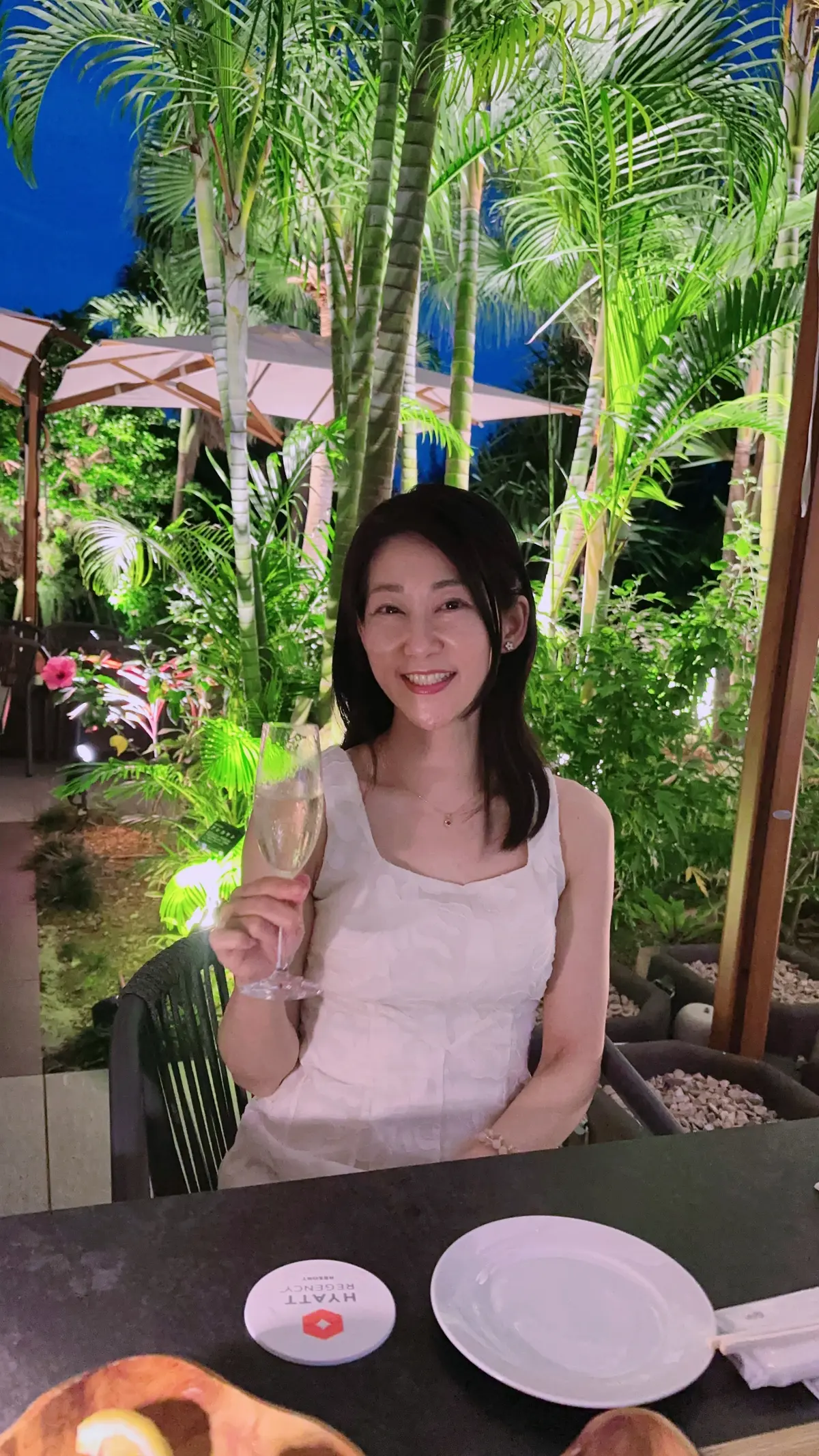 ハイアットリージェンシー沖縄のテラス席