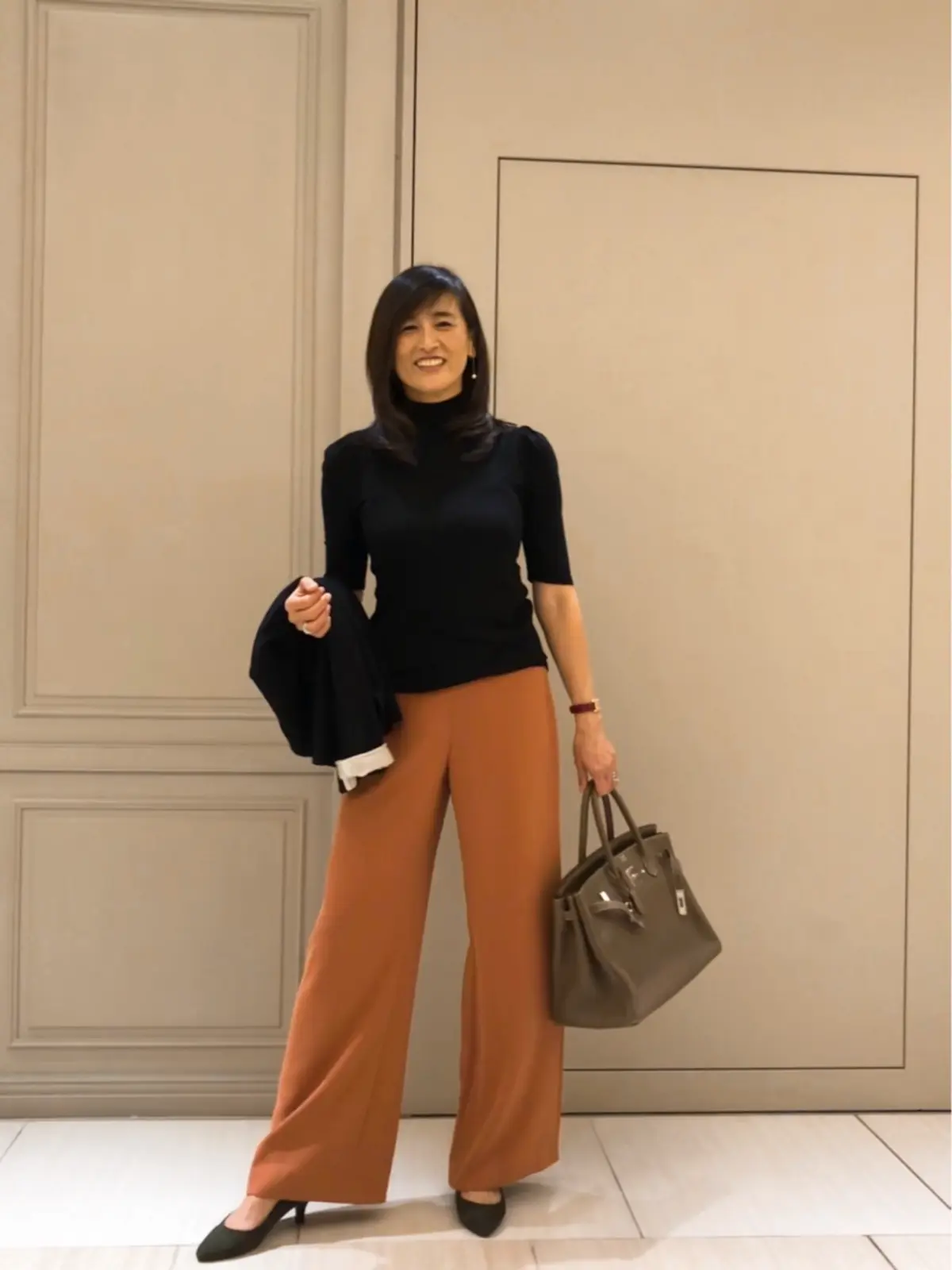 ZARAの着映えカラーパンツの画像_2