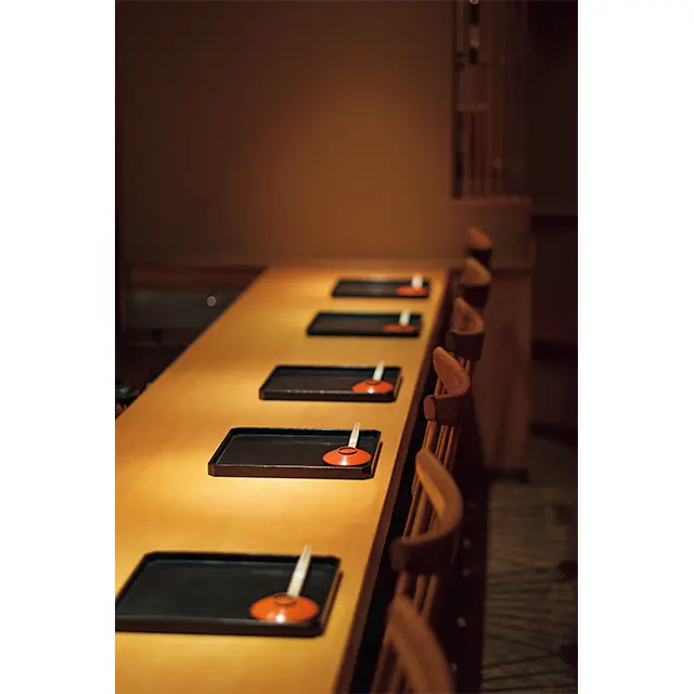 茶の湯の美意識が感じられる空間。