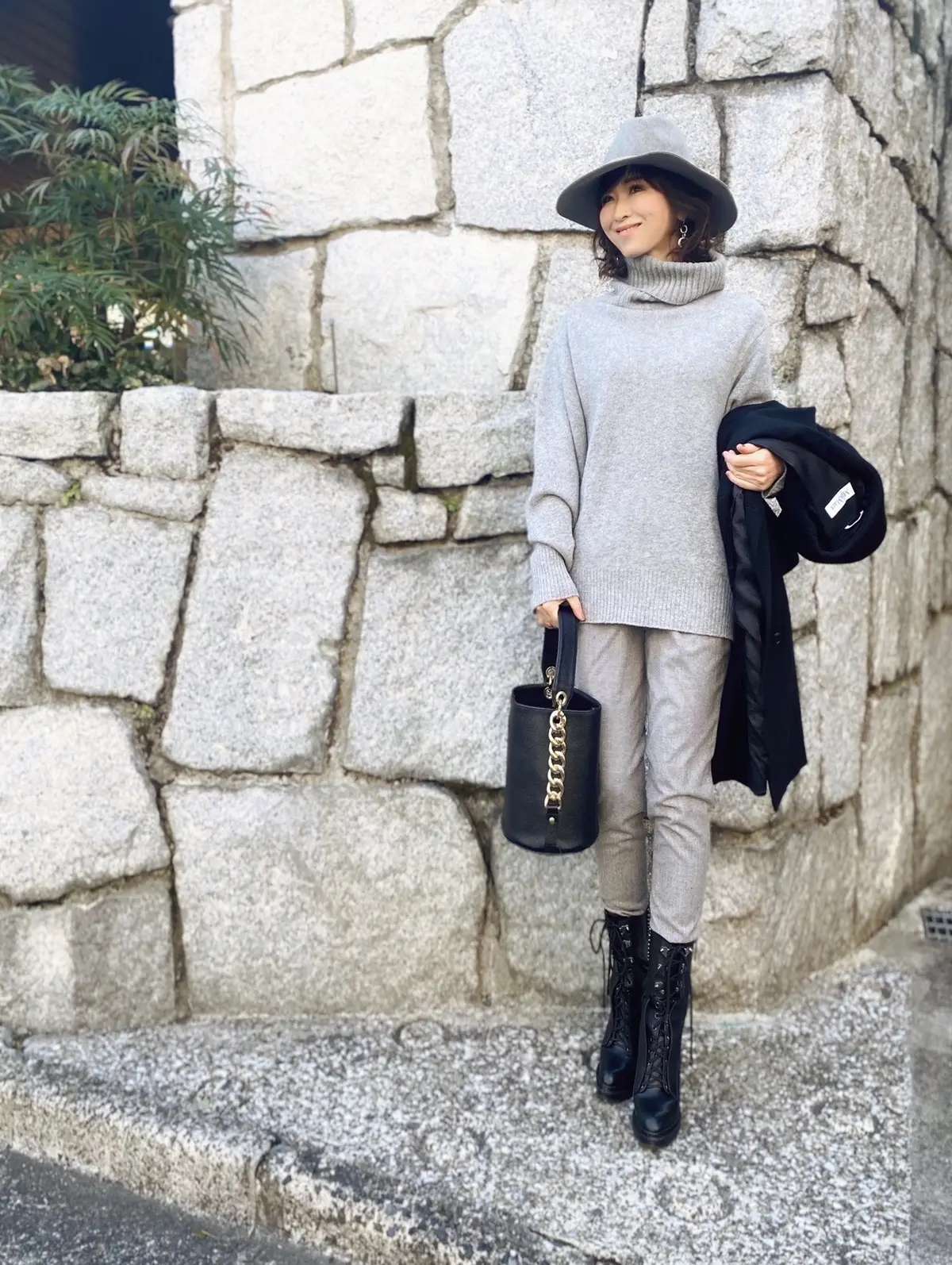 ハットコーデでミシュラン1つ星レストランの画像_8