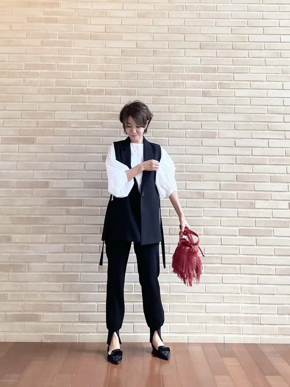 ZARAのショートジレ★3スタイルの画像_1