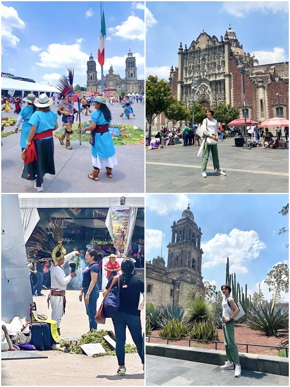 CDMX zocalo 4fotos