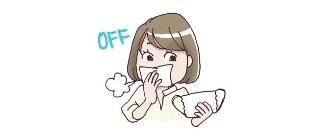 口紅の色移り&色ハゲ