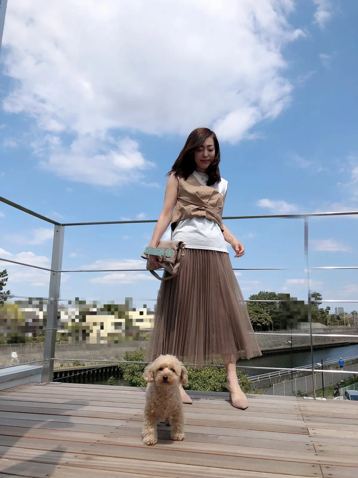 春のベージュコーデでドライブスルー♪の画像_3