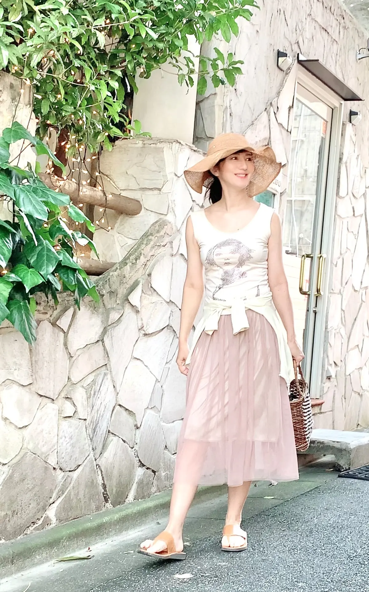 handmade チュールスカート着回しの画像_2