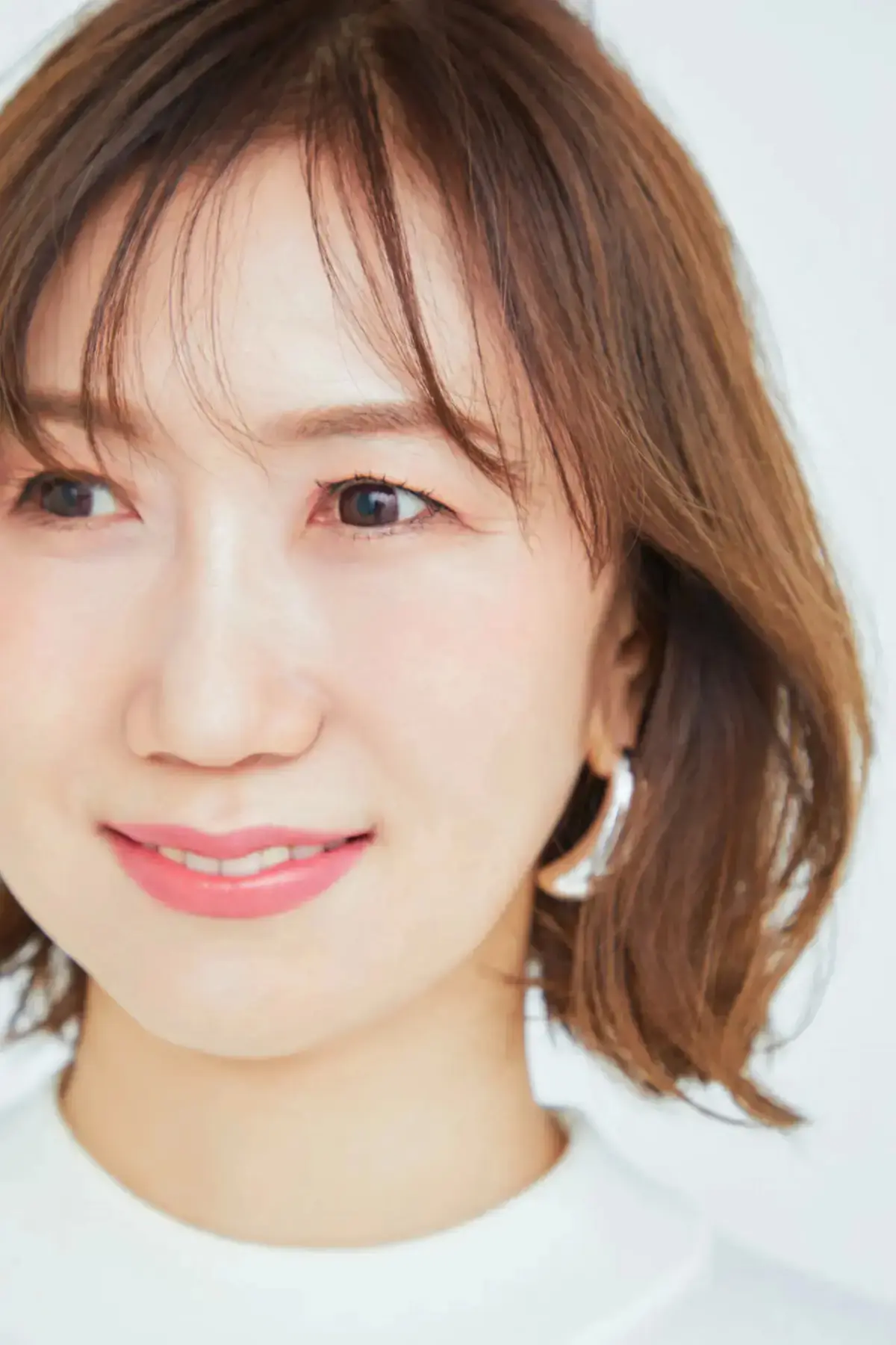 柔らかい丸みと抜け感がおしゃれなボブヘア