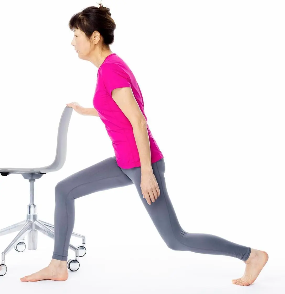 OurAge×Webエクラ　リンパケア　椅子スクワット　NG