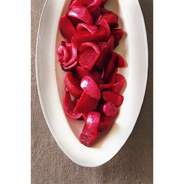 有元葉子レシピ　ビーツのマリネ