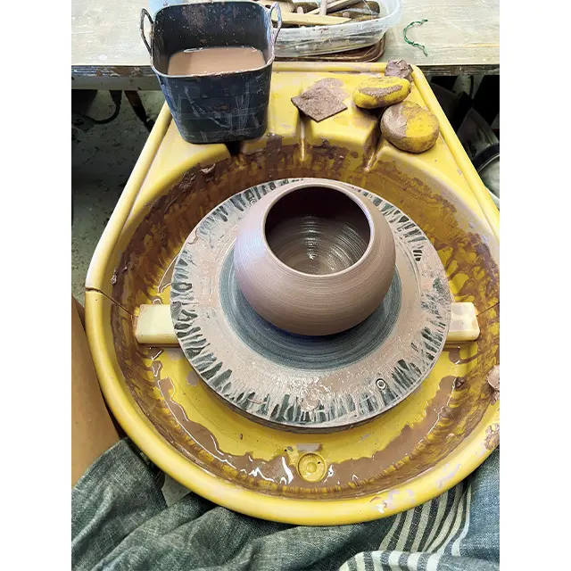 何年も続けている陶芸