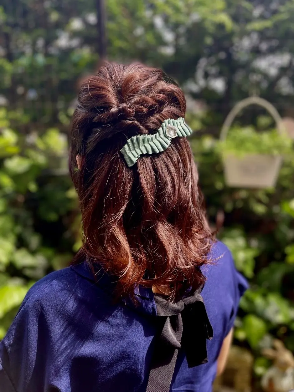 たまには違うヘアスタイルにチャレンジ☆の画像_2