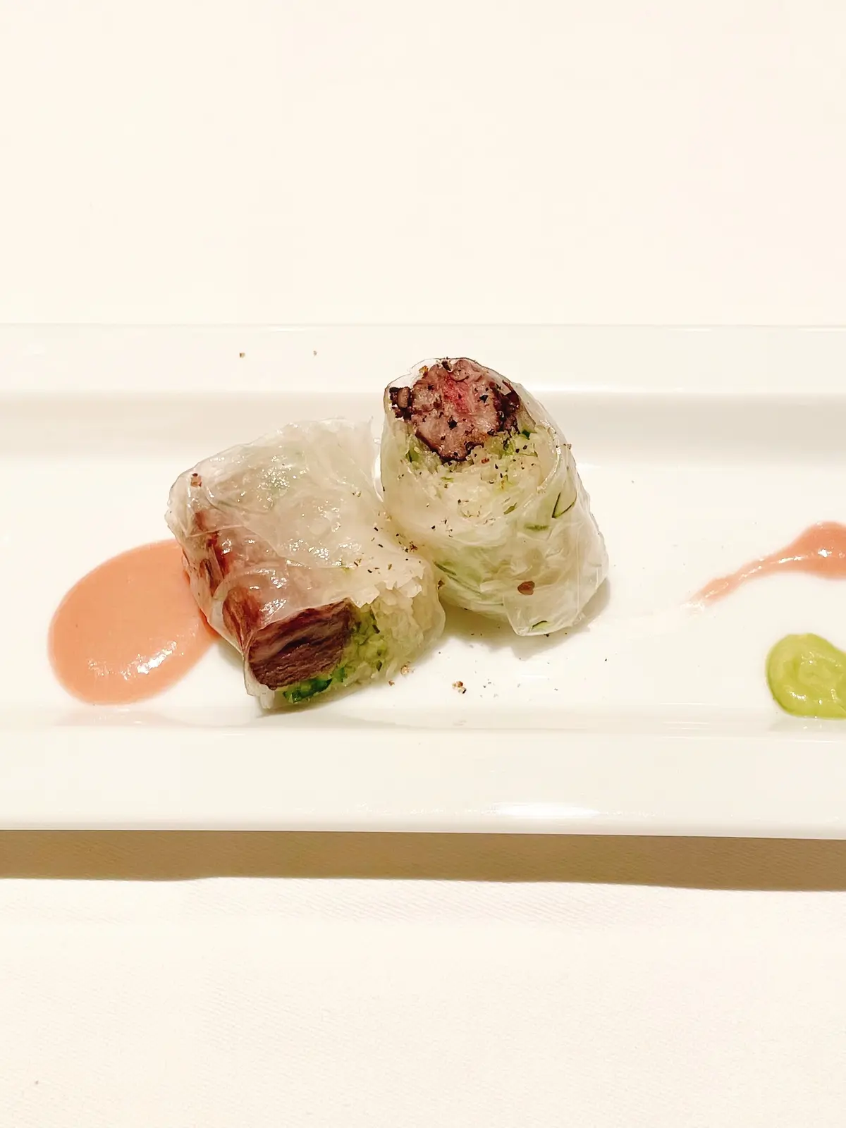 巴里夕顔、銀座、フレンチ、フランス料理、アール・ヌーヴォー、内装、芸術品、アート、女子会、オードブル、前菜