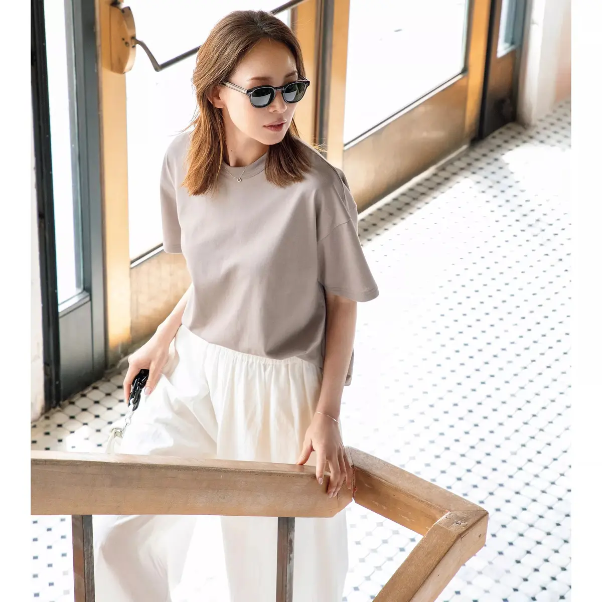 muller of yoshiokubo×eclat ハーフスリーブTシャツ ￥9,350