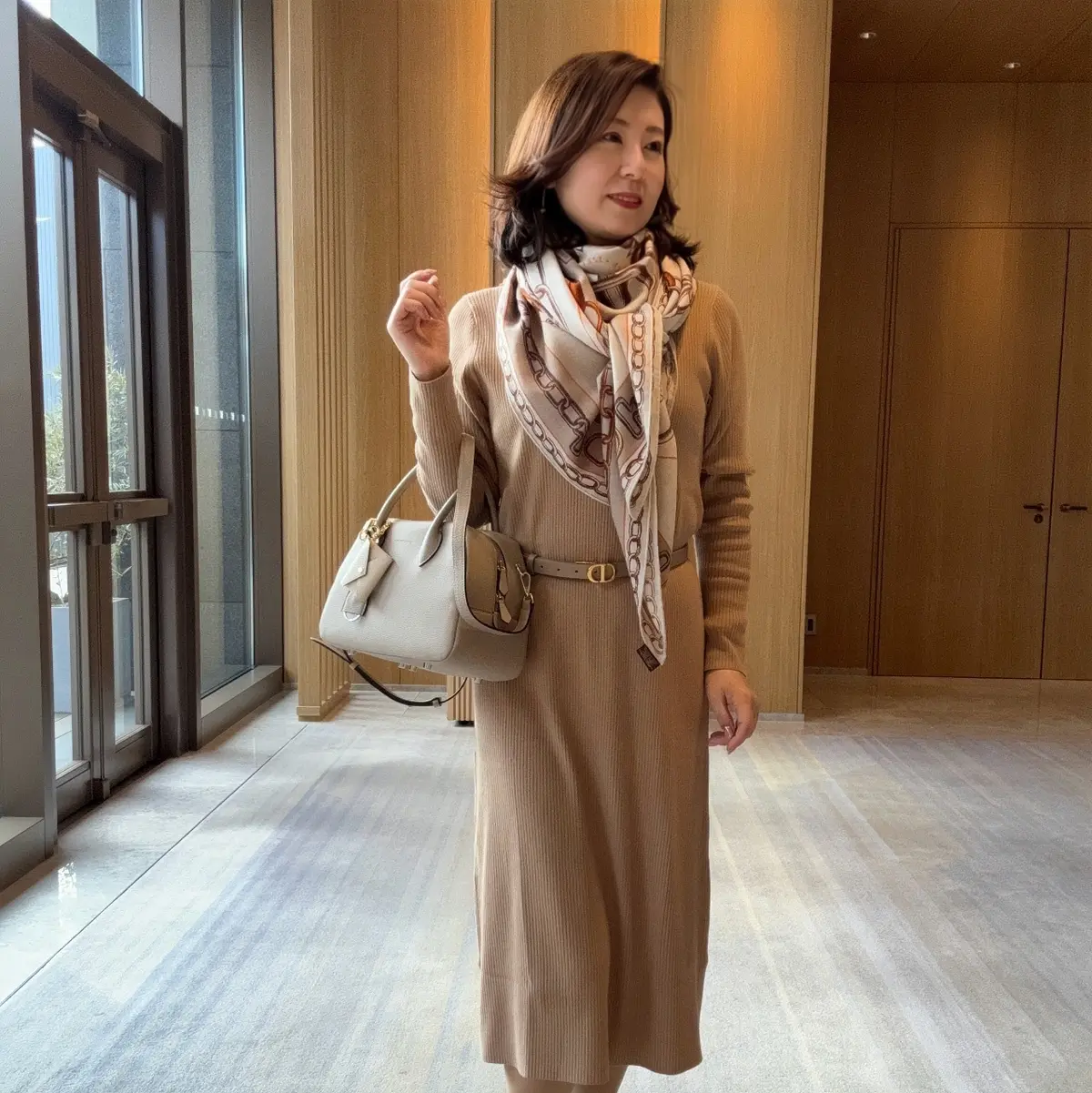 「主役になれるユニクロニットワンピ」でエの画像_2