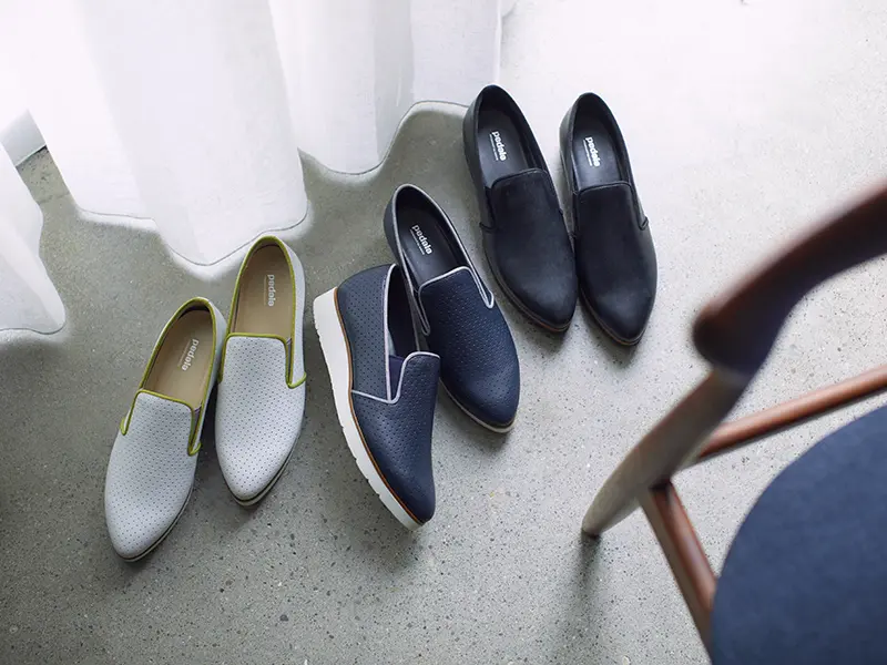 ●靴「ペダララシック」（3cm）各￥28,600／アシックスジャパン（ペダラ）