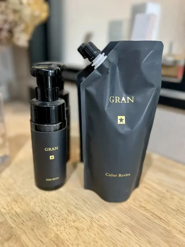 シャンプー前の泡トリートメント