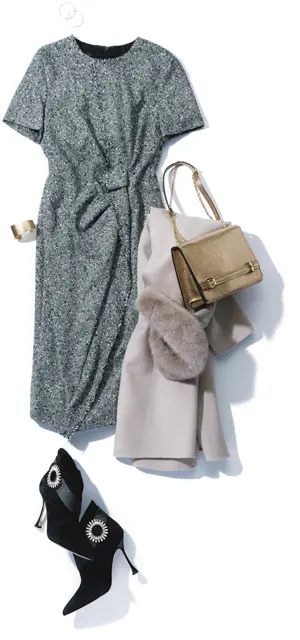 ツイード　ワンピース