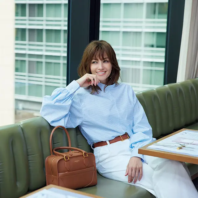 ちょっとレトロなギンガムチェックで さわやかに愛らしさをトッピング