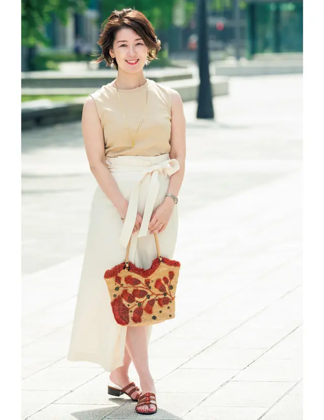 根本有加里さん（エクラ 華組・パーソナルスタイリスト）