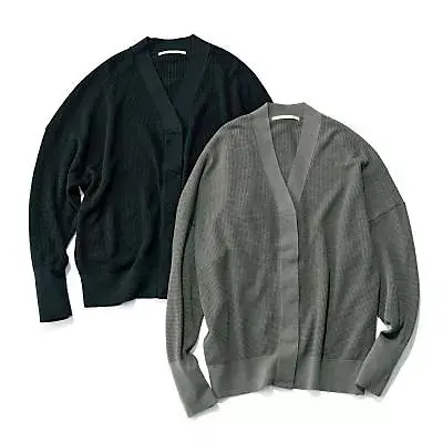 E by eclat サーマルニットカーディガン ￥16,500