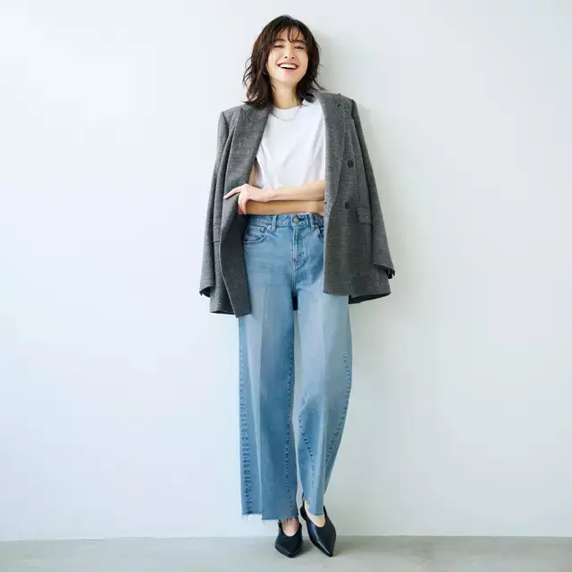 大人の上品デニム5style♪éclatの画像_1