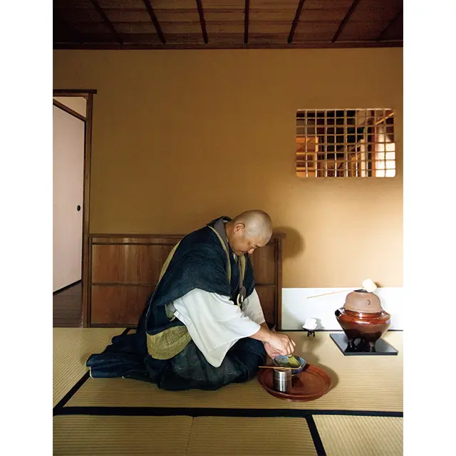 大徳寺は茶の湯と深いつながり があり「大慈院」も茶室「頓庵」 をもつ。