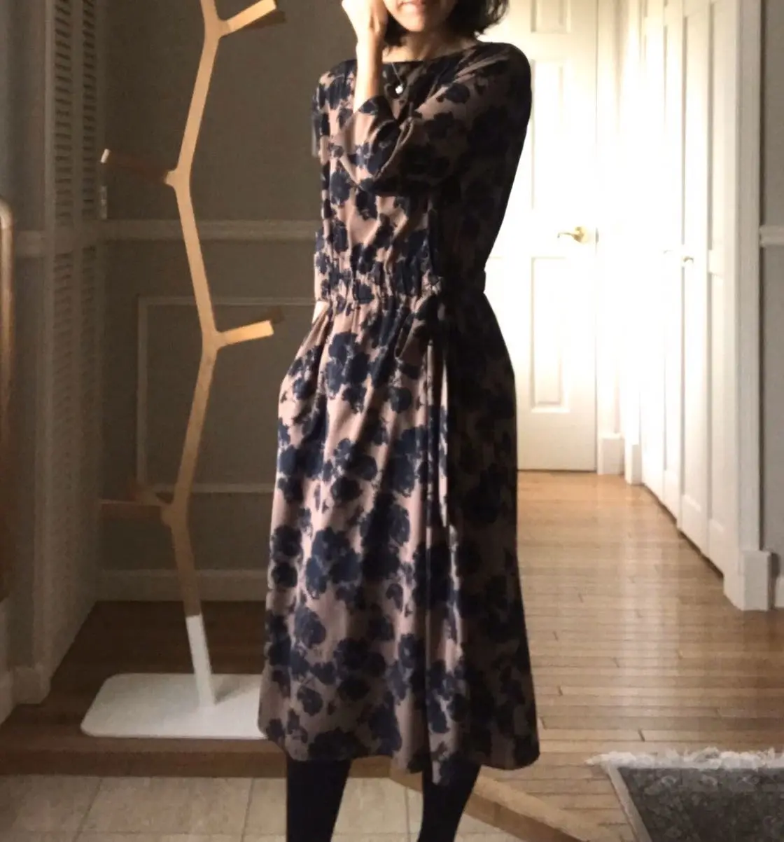 綺麗で楽チン！褒められワンピで御年始回りの画像_2