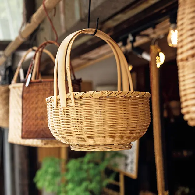日常使いの竹製品