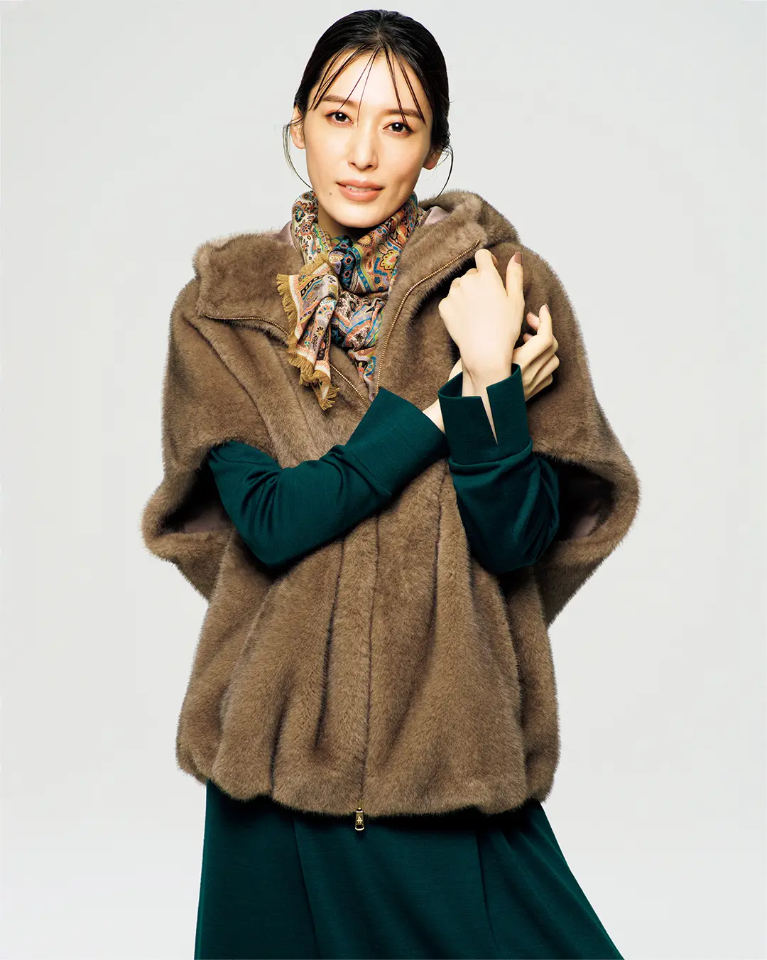 ふっくらしたジレに包まれる幸福