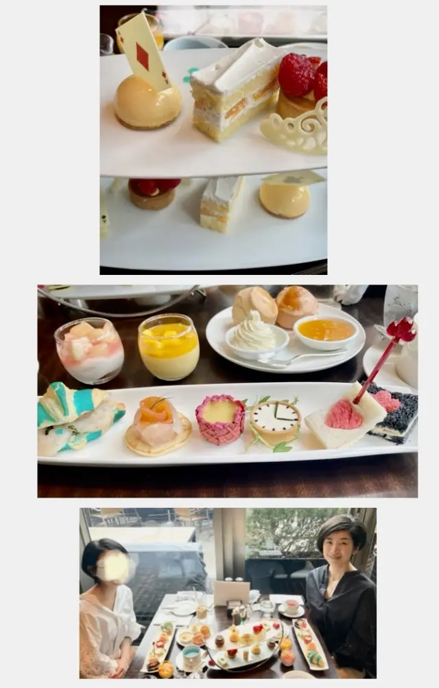 アフタヌーンティー　HYATT グラハイ　marigat