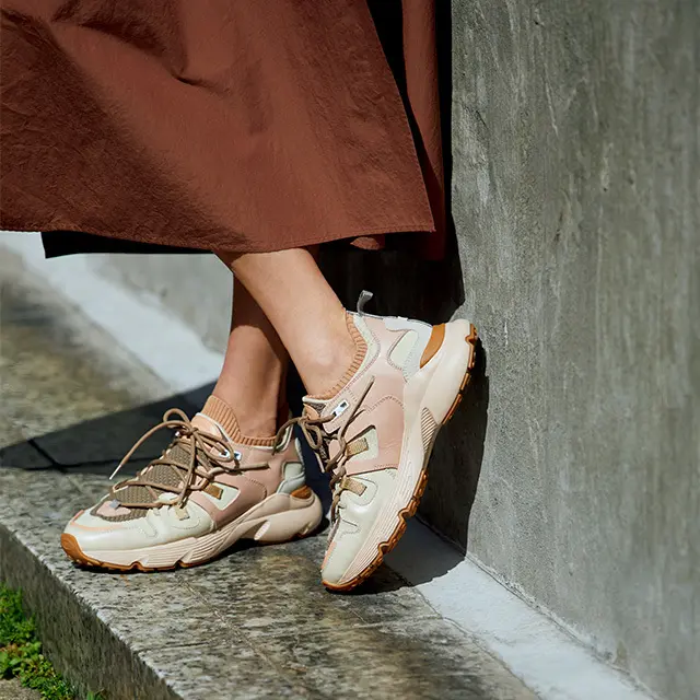 洗練配色が大人のしゃれ感を満たしてくれる