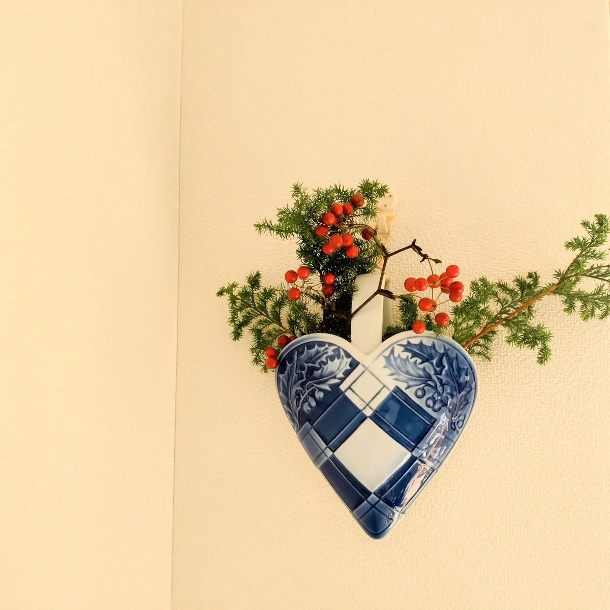 クリスマス　飾り付け　ひむろすぎ　山帰来