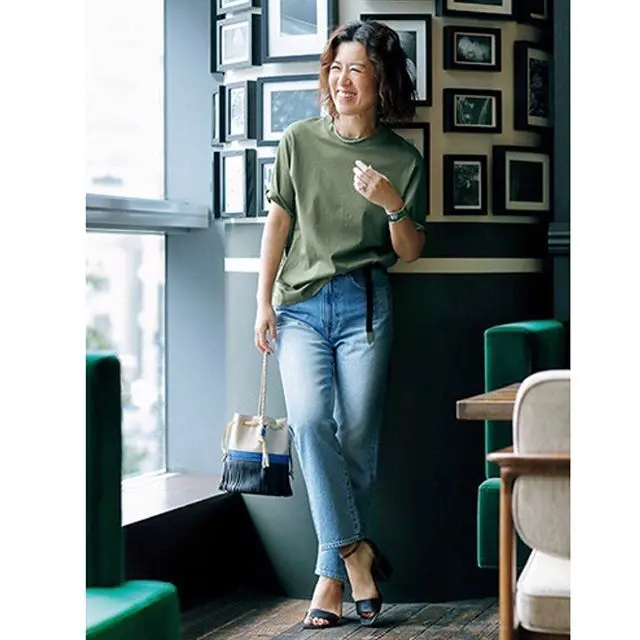 大草直子×SLOANE「究極の大人Tシャの画像_2