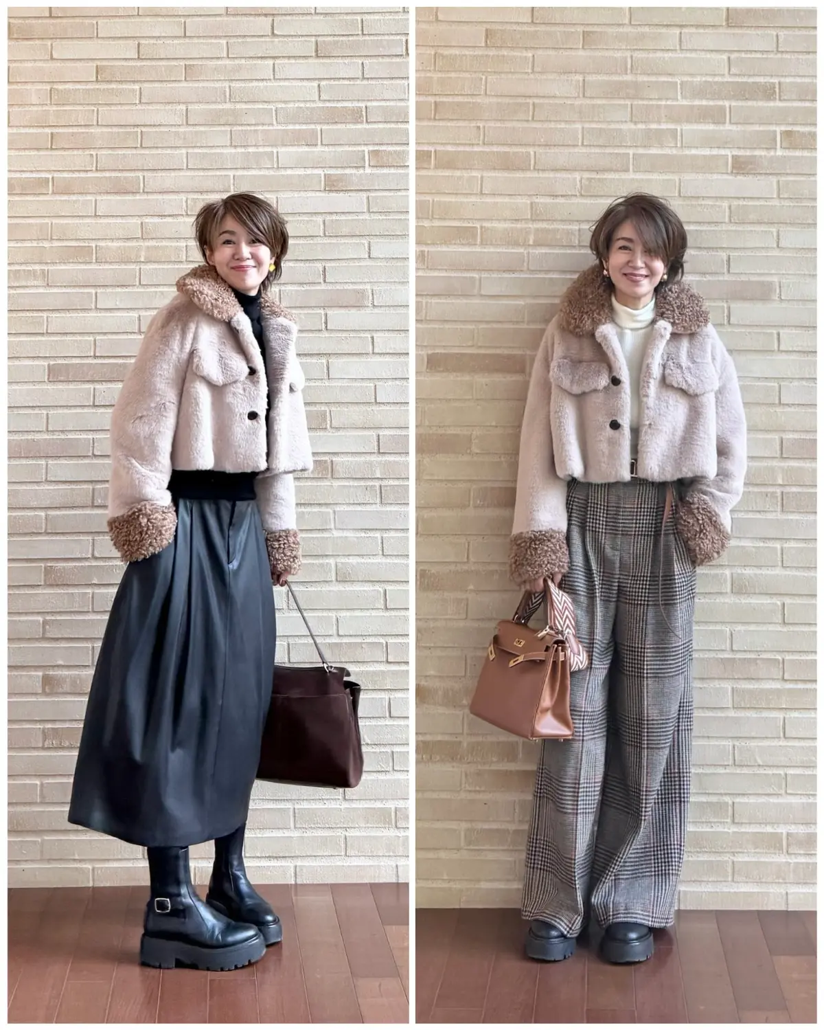 お気に入りのエコファーショートブルゾンの画像_1