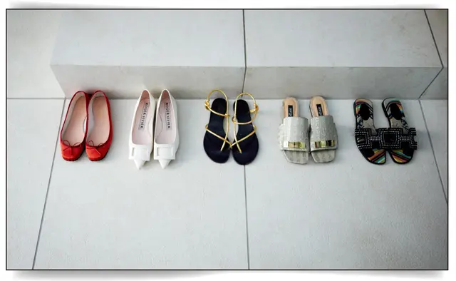 大草さんのフラットシューズ