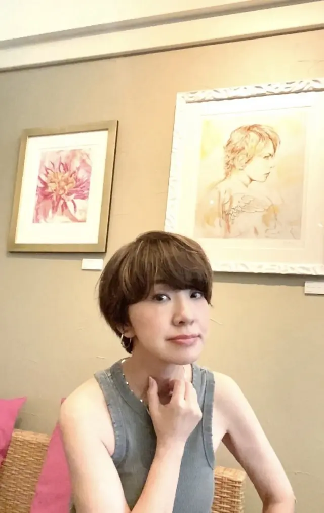 カナルカフェにて、画家 井上文太さんの作の画像_10