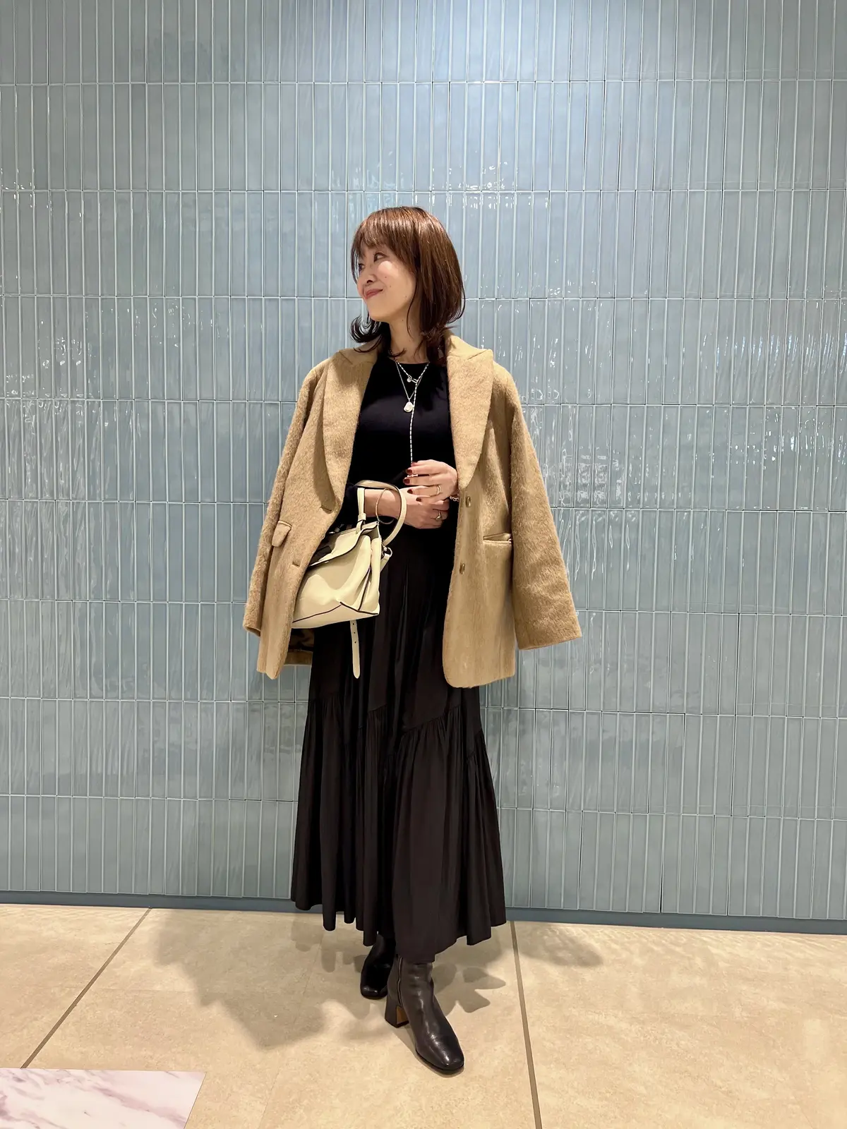 肩掛けスタイル