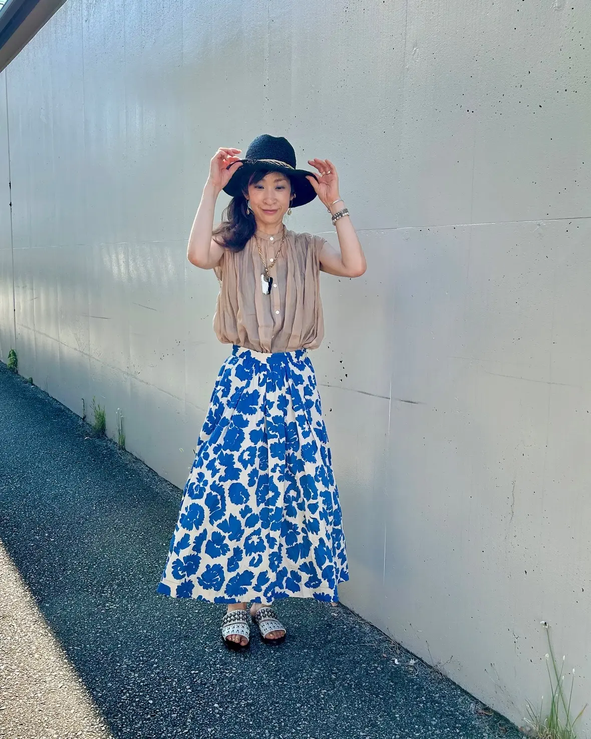 夏はプリントスカートで鮮やかに！の画像_3