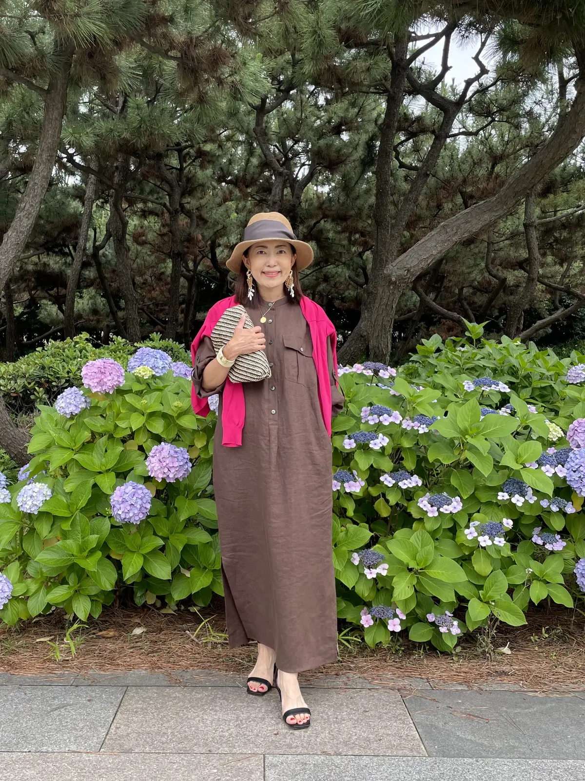 E by éclatの【リネンシャツワンの画像_5