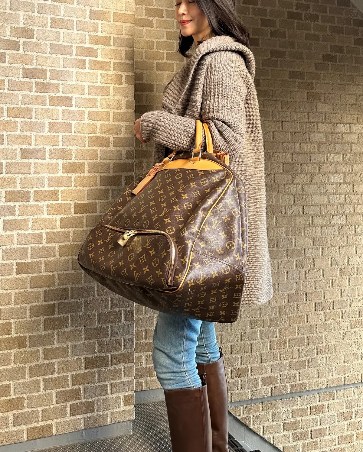 ルイ・ヴィトンのボストンバッグ